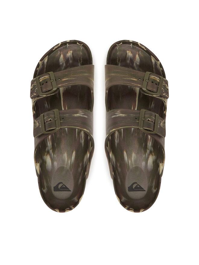 Quiksilver Klapki Quiksilver Embark AQYL101380 Zielony