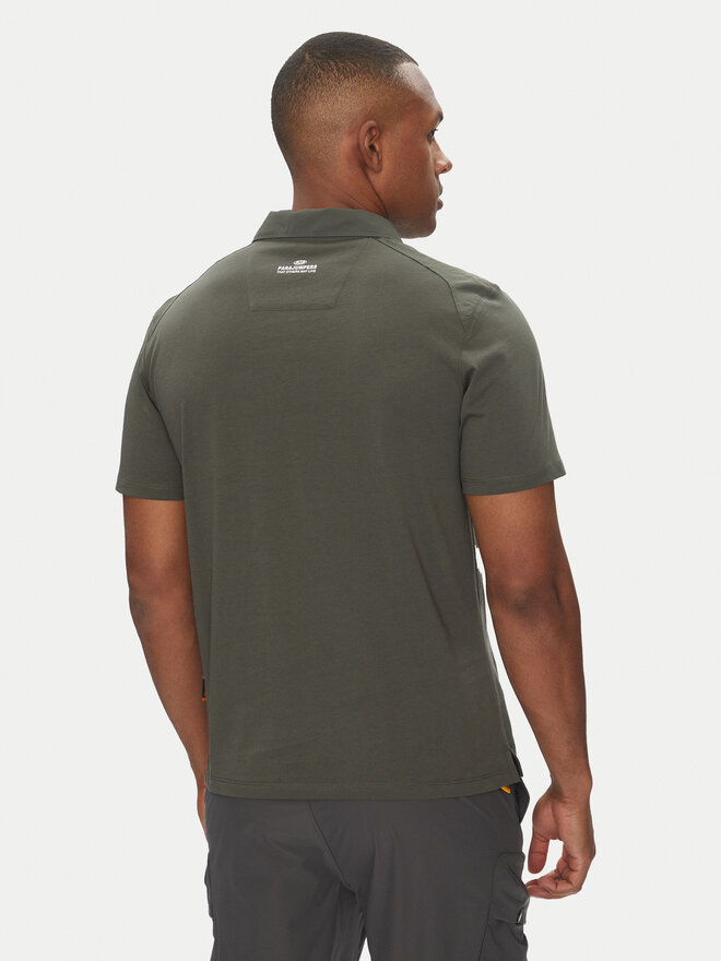 Parajumpers Parajumpers Polo Rescue 25SMPMPORE10 Πράσινο Regular Fit