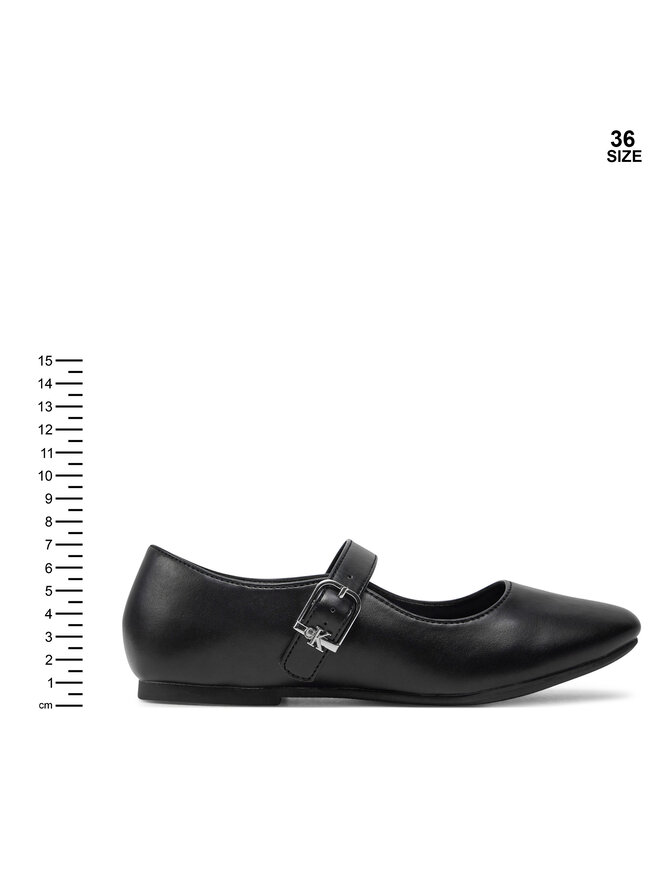 Calvin Klein Jeans Балеринки Calvin Klein Jeans Ballerina V3A3-81008-1355 S Черен