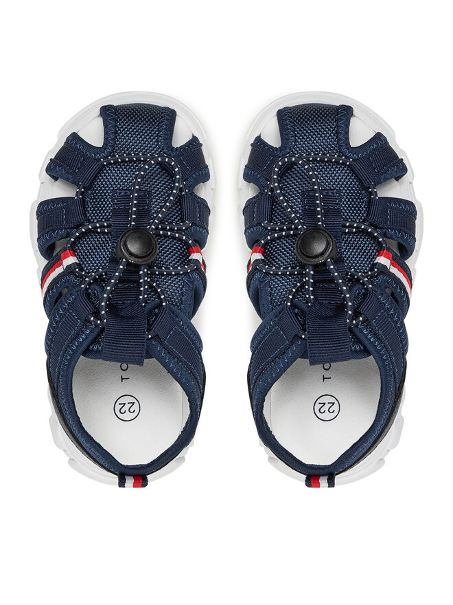 Tommy Hilfiger Szandál Tommy Hilfiger T1B2-33895-1591 M Sötétkék