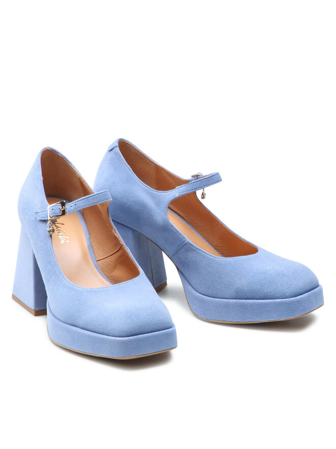 R.Polański Zapatos hasta el tobillo R.Polański 1453 Azul