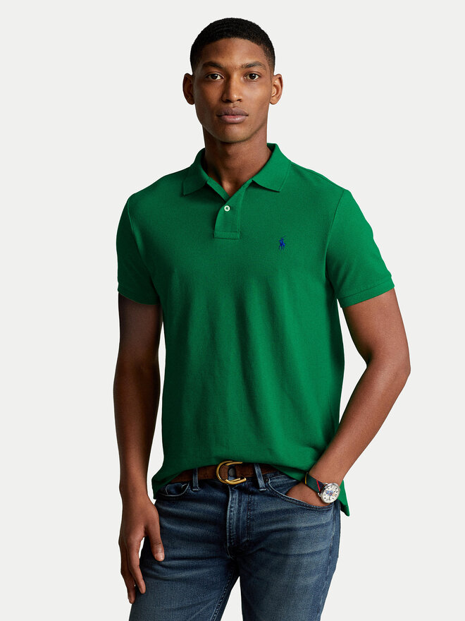 Polo Ralph Lauren Polo Ralph Lauren Poloshirt 710795080019 Grün Slim Fit
