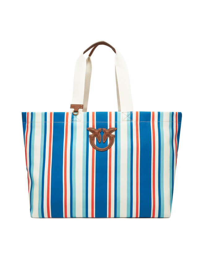 PINKO Torebka PINKO Shopping Bag Extra PE 25 PLTT 104754 A2G5 Niebieski