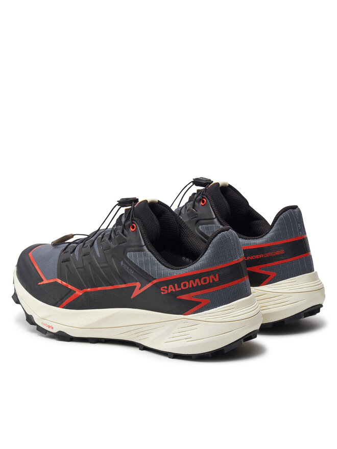 Salomon Buty do biegania Salomon Thundercross Gore-Tex L47684500 Szary