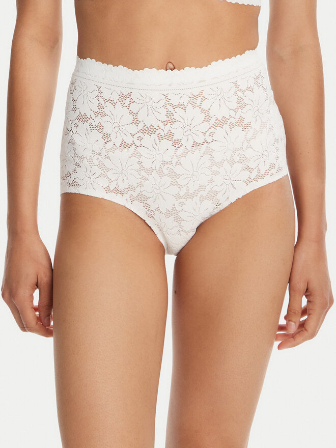 Selmark Selmark Klassischer Damenslip mit hoher Taille 10903 Écru