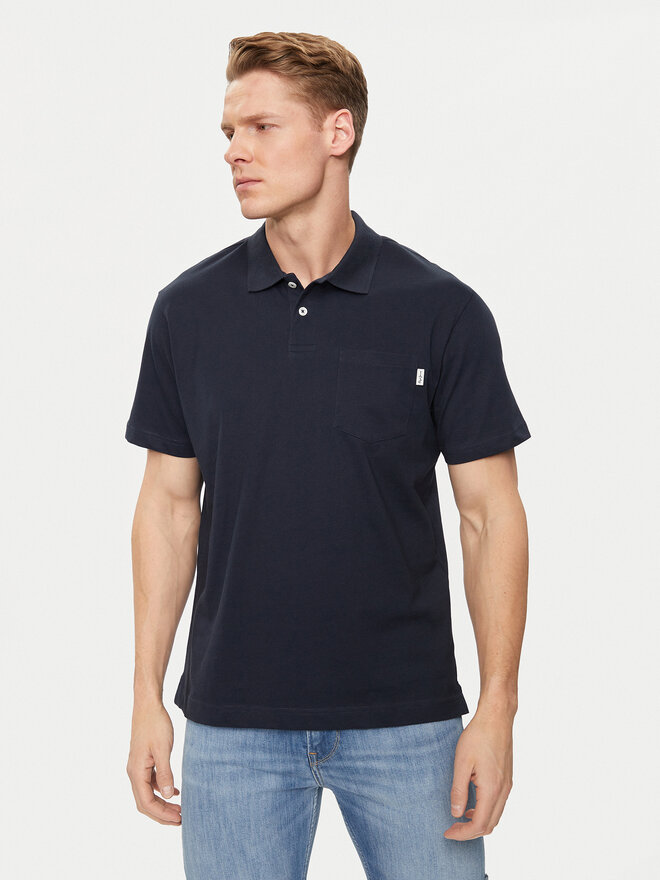 Pepe Jeans Pepe Jeans Polo marškinėliai Holden PM542154 Tamsiai mėlyna Regular Fit