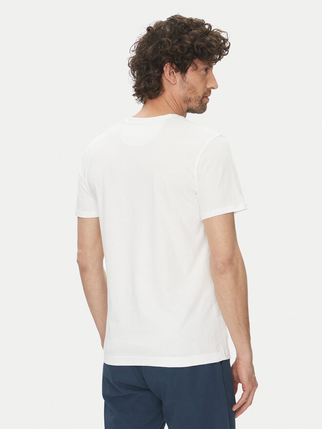 La Martina La Martina Футболка Aguer MAR304 JS206 Білий Regular Fit
