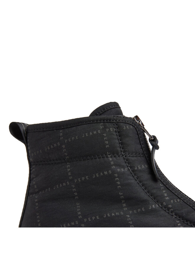 Pepe Jeans Členková obuv Pepe Jeans PLS50506 Čierna