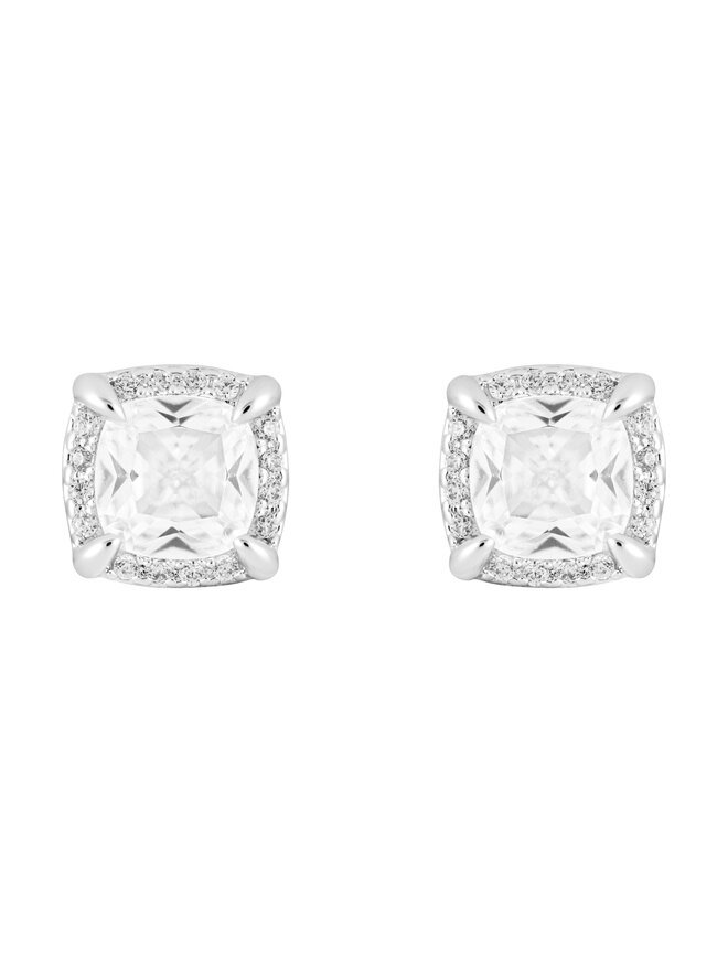 ICED STUFF Orecchini ICED STUFF Princess Square Oro bianco