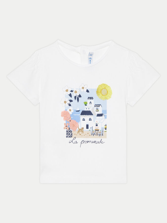 Mayoral Mayoral Σετ 2 T-Shirts 1011 Έγχρωμο Regular Fit
