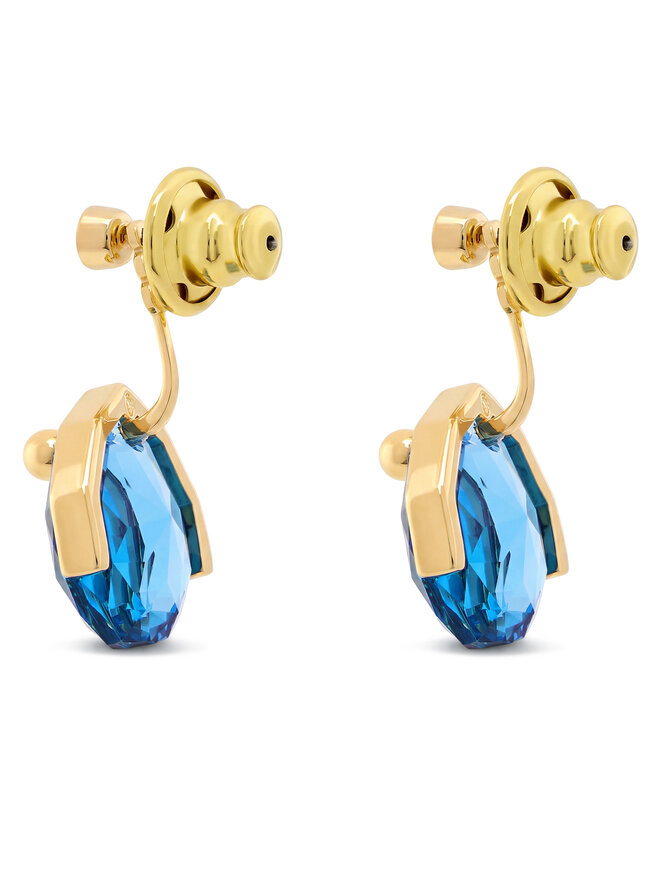 Swarovski Сережки Swarovski Gema 5737449 Голубий
