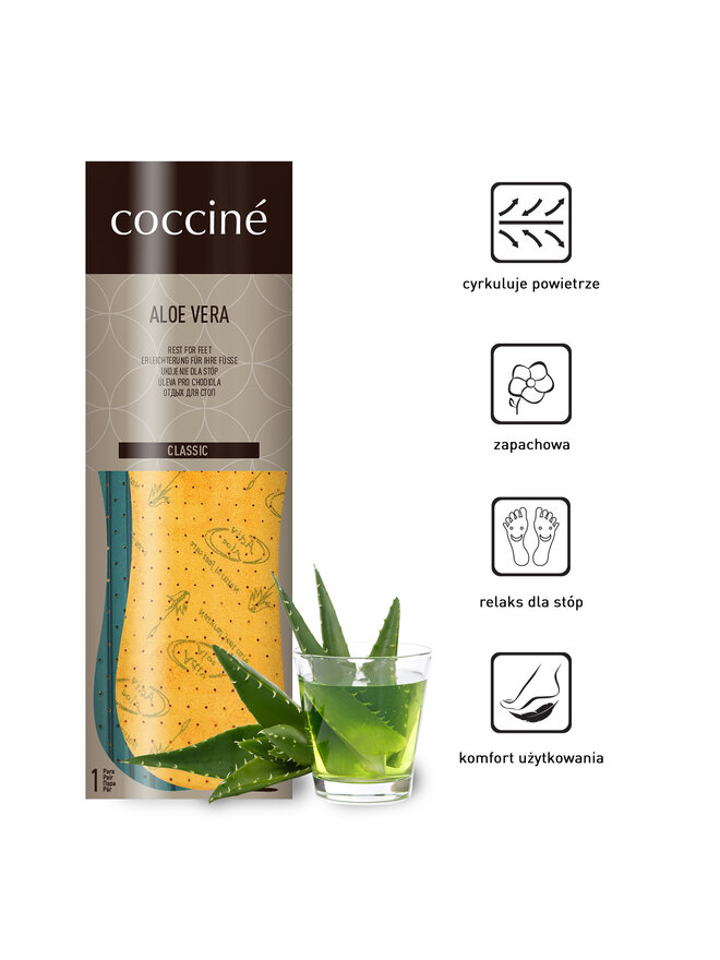 Coccine Vložky Coccine Aloe Vera Hnědá