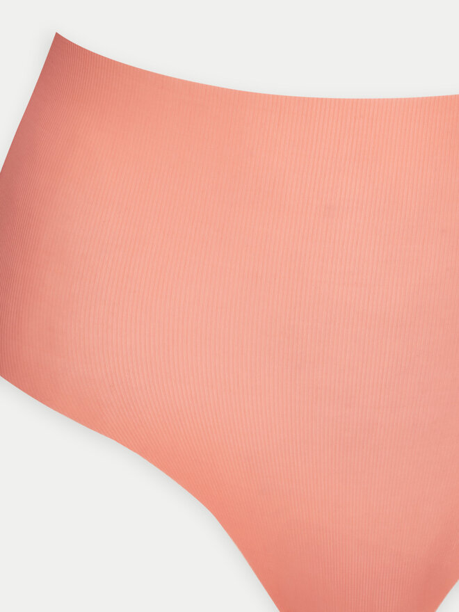 Chantelle Chantelle Klassischer Damenslip mit hoher Taille Pulpies C22HC7 Korallenfarben