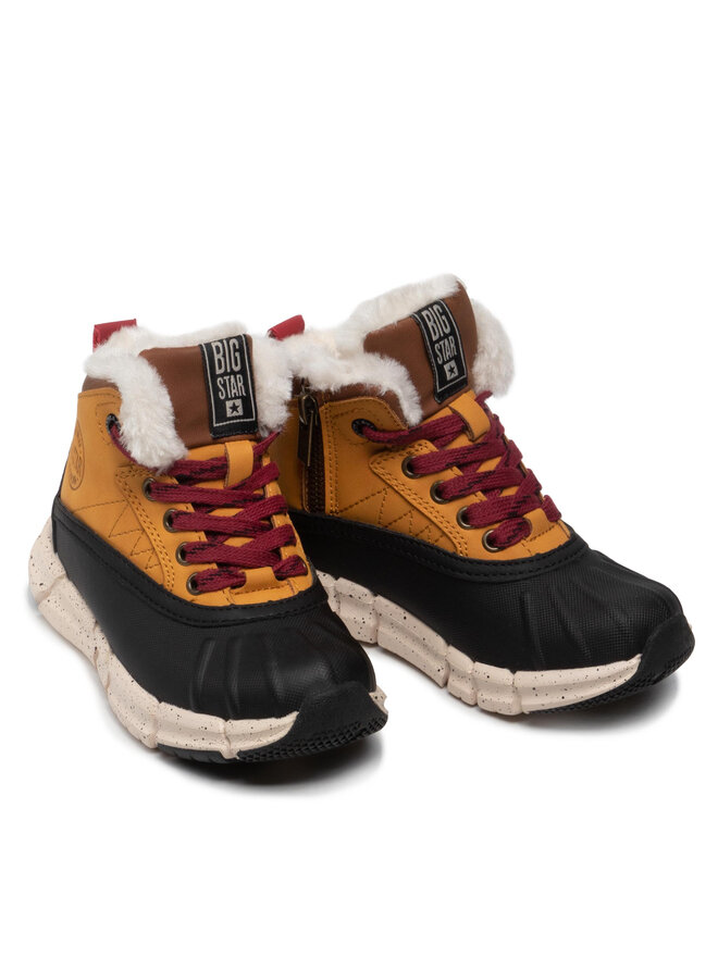 Big Star Shoes Gležnjarji Big Star Shoes II374072 Rjava