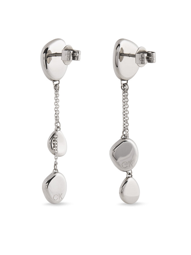 Calvin Klein Обици Calvin Klein 35000211 Сребрист