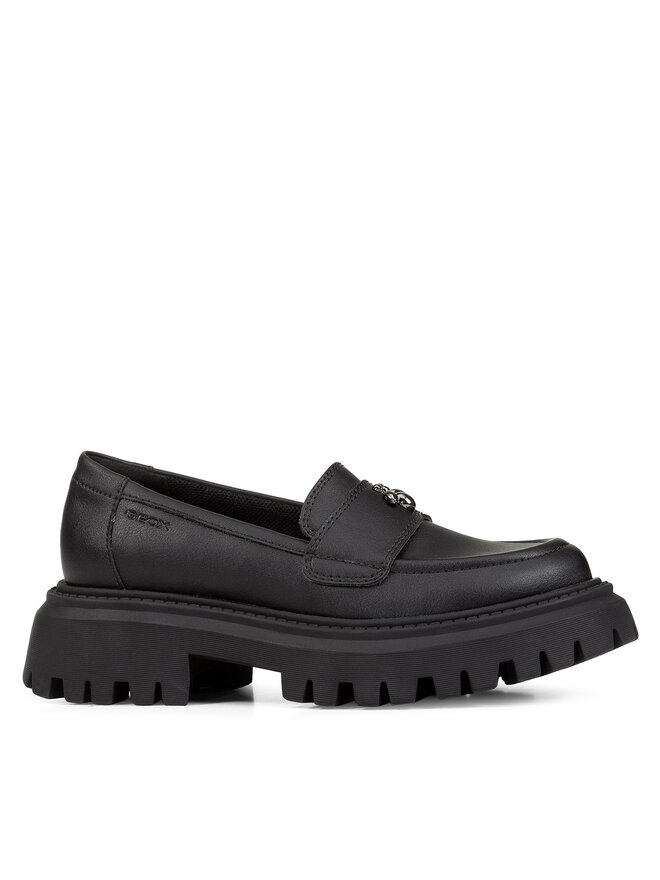 Geox Halbschuhe Geox J Maquinnens Girl J46M6E 000BC C9999 M Schwarz