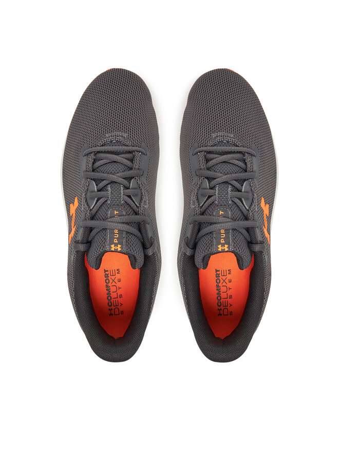 Under Armour Buty do biegania Under Armour Ua Charged Pursuit 4 3028254 Szary