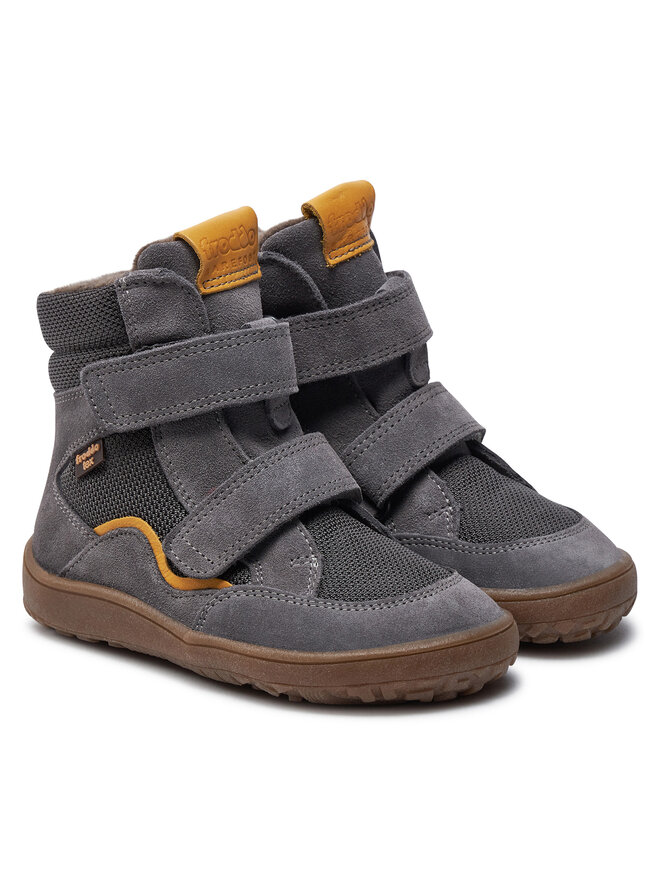 Froddo Μπότες Froddo Barefoot Tex Winter G3160233-3 M Γκρι