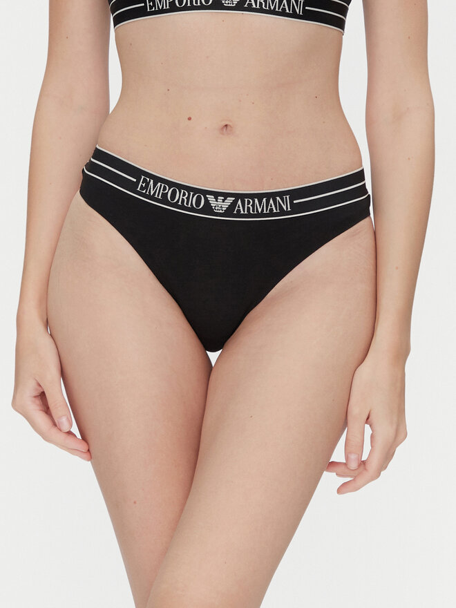 Emporio Armani Underwear Emporio Armani Underwear 2er-Set brazilian Damenslips EW000406 AF10881 MC005 Schwarz