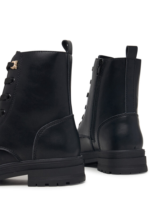 Patrizia Pepe Schnürschuhe Patrizia Pepe PK426.31 S Schwarz
