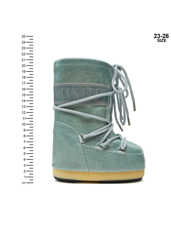 Moon Boot Snehule Moon Boot Icon Junior Glitter 80D3400290 Modrá