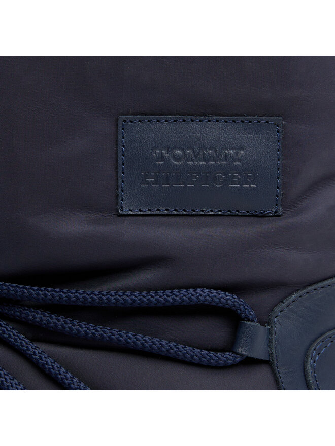 Tommy Hilfiger Snehule Tommy Hilfiger Tommy Essential Snowboot FW0FW07504 Modrá