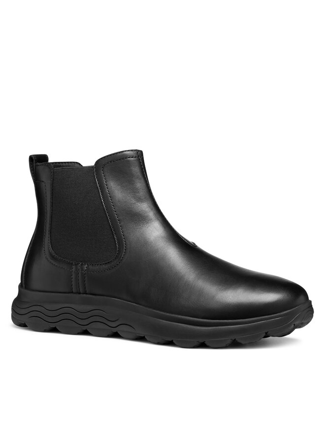 Geox Bokacsizma Geox U Spherica U56BYD 00043 C9999 Fekete