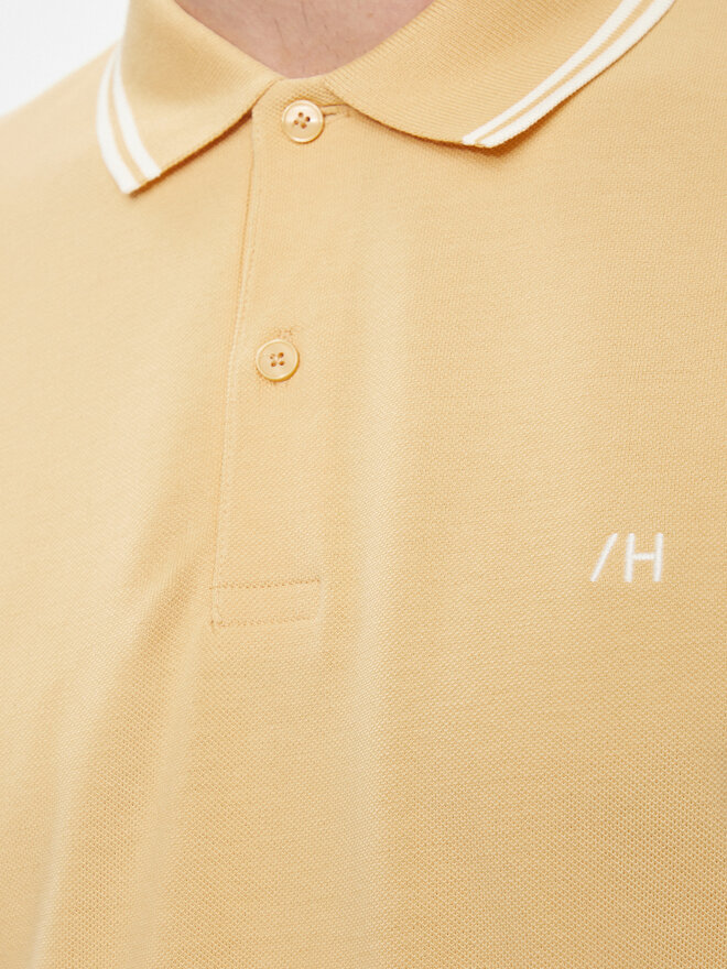 Selected Homme Selected Homme Pólóing 16087840 Bézs Regular Fit