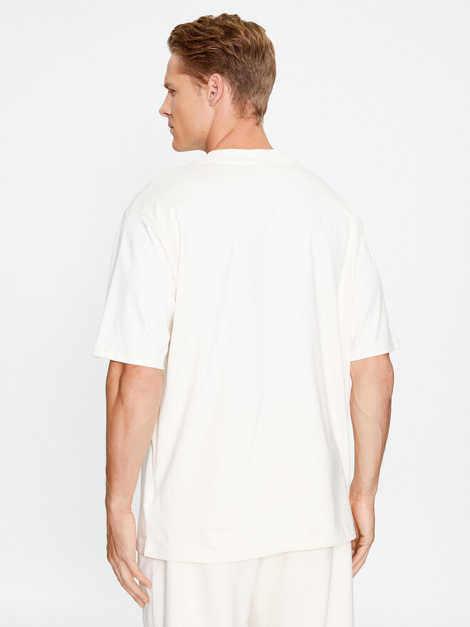 New Balance New Balance Marškinėliai Athletics Linear T-Shirt MT33560 Smėlio Regular Fit