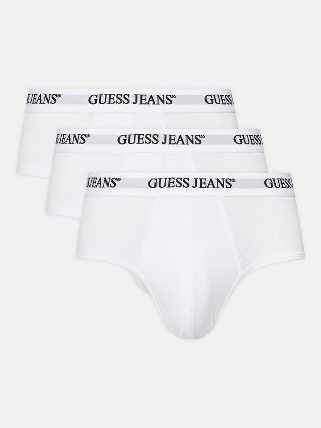 Guess Jeans Guess Jeans Σετ σλιπ 3 τμχ. M4BZ43 K6YW1 Λευκό