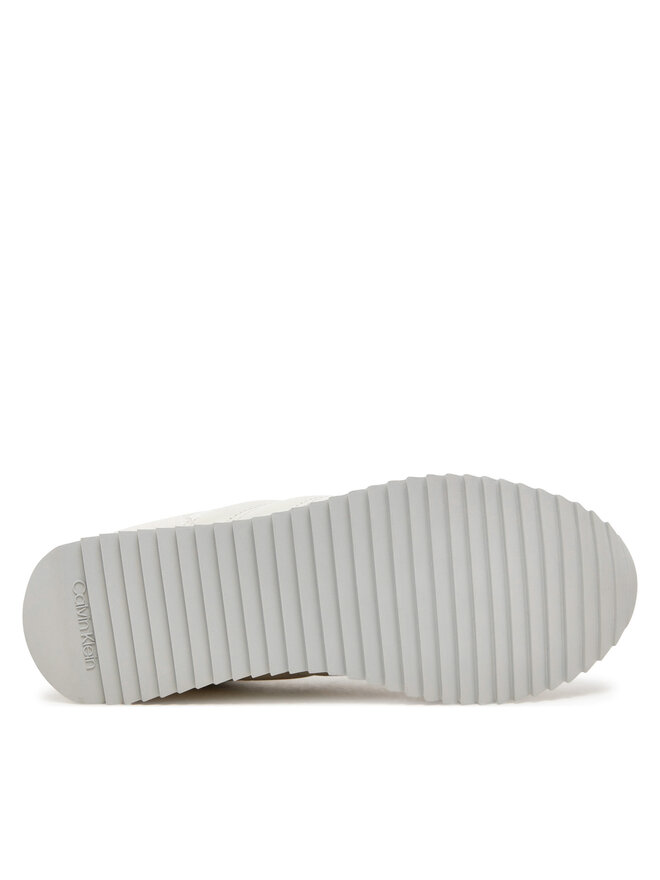 Calvin Klein Sneakersy Calvin Klein Runner Lace Up Saff Mono HW0HW02102 Béžová