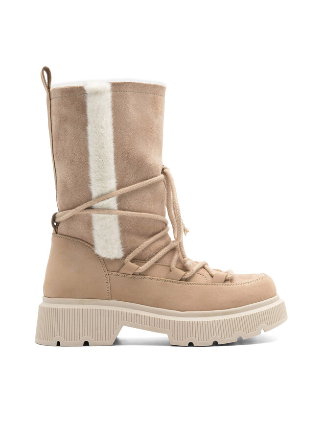 Jenny Fairy Botas de nieve Jenny Fairy ROSA WS5956-03 Beis