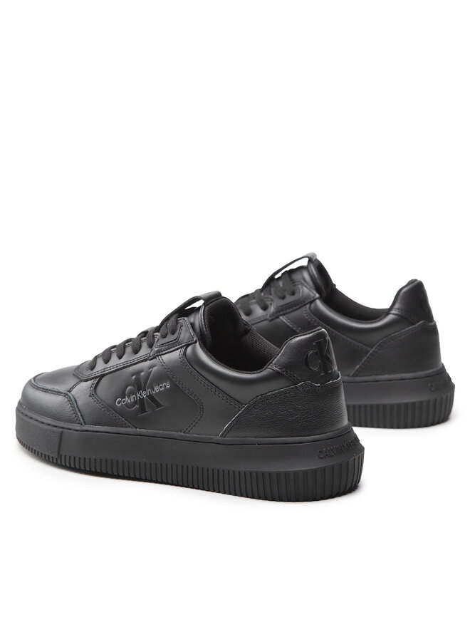 Calvin Klein Jeans Sneakers Calvin Klein Jeans Chunky Cupsole Laceup Lth Mono YM0YM00550 Schwarz