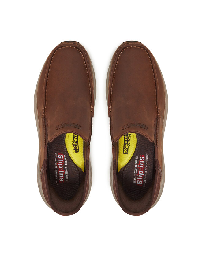 Skechers Pantofi Skechers Oswin 204866 Maro