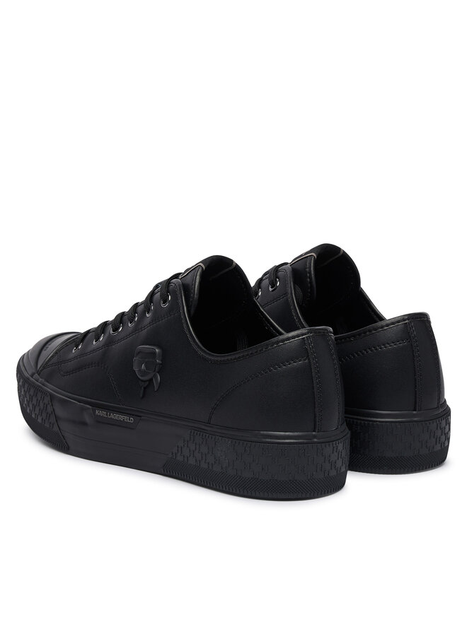 KARL LAGERFELD Sneakers aus Stoff KARL LAGERFELD Kampus Max Iii KL50470N Schwarz