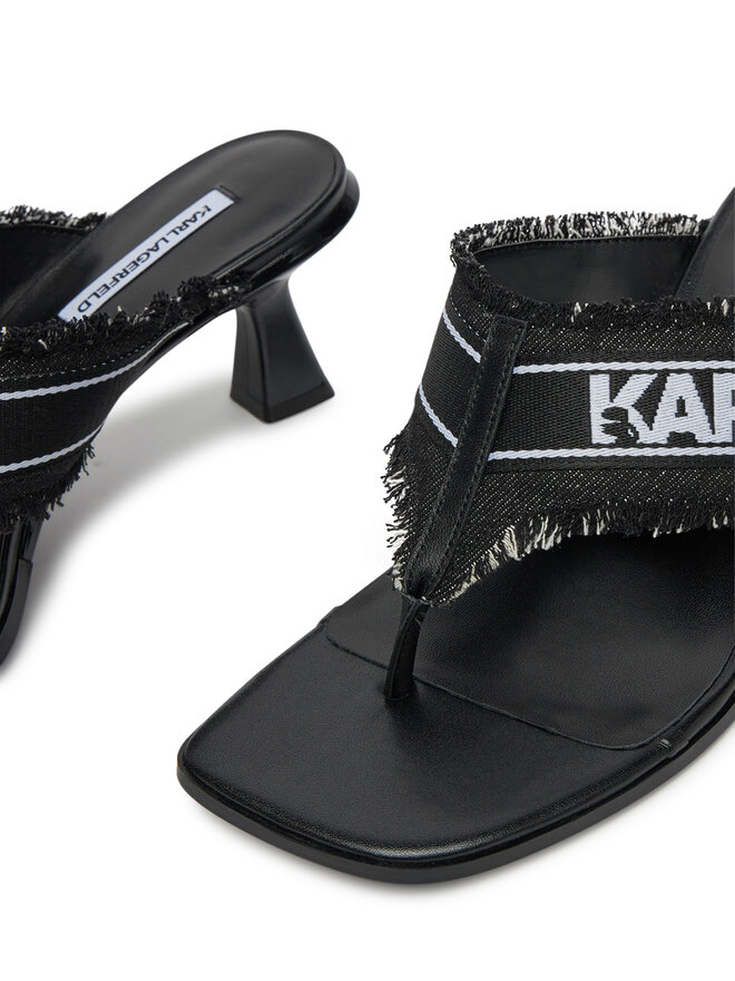 KARL LAGERFELD Σαγιονάρες KARL LAGERFELD Panache II KL30104 Μαύρο