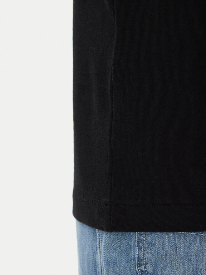 DC DC T-Shirt ADYKT03246 Μαύρο Regular Fit