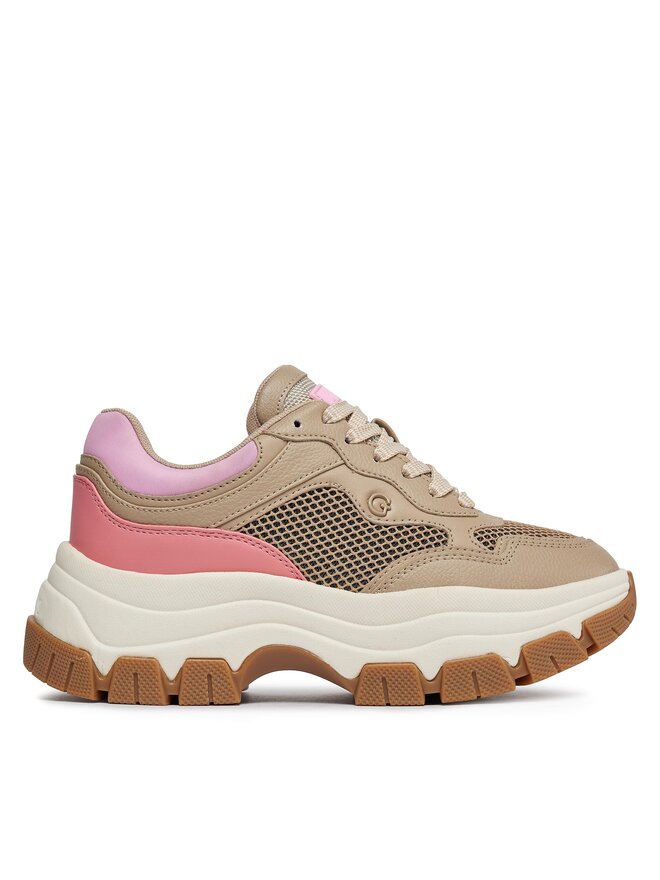 Guess Αθλητικά Guess Brecky FLPBRE ELE12 Μπεζ