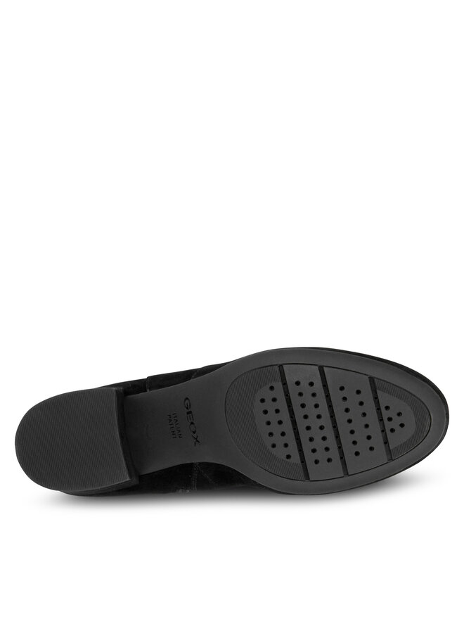 Geox Īsie zābaki Geox D Eleana D36TWD 00021 C9999 Melns