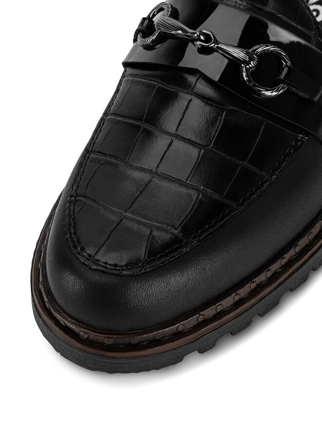 Rieker Slipper Rieker 54862-01 Schwarz
