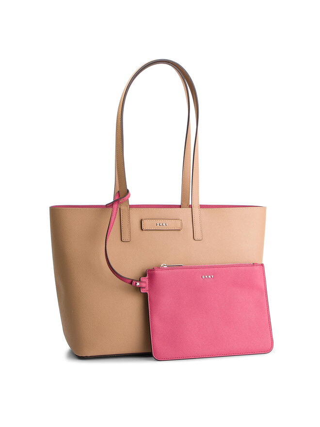 DKNY Handtasche DKNY Brayden Md Rvrsbl Tote R83AZ757 Braun