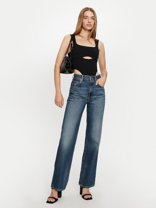 ViCOLO ViCOLO κορμάκι TS0377 Μαύρο Slim Fit