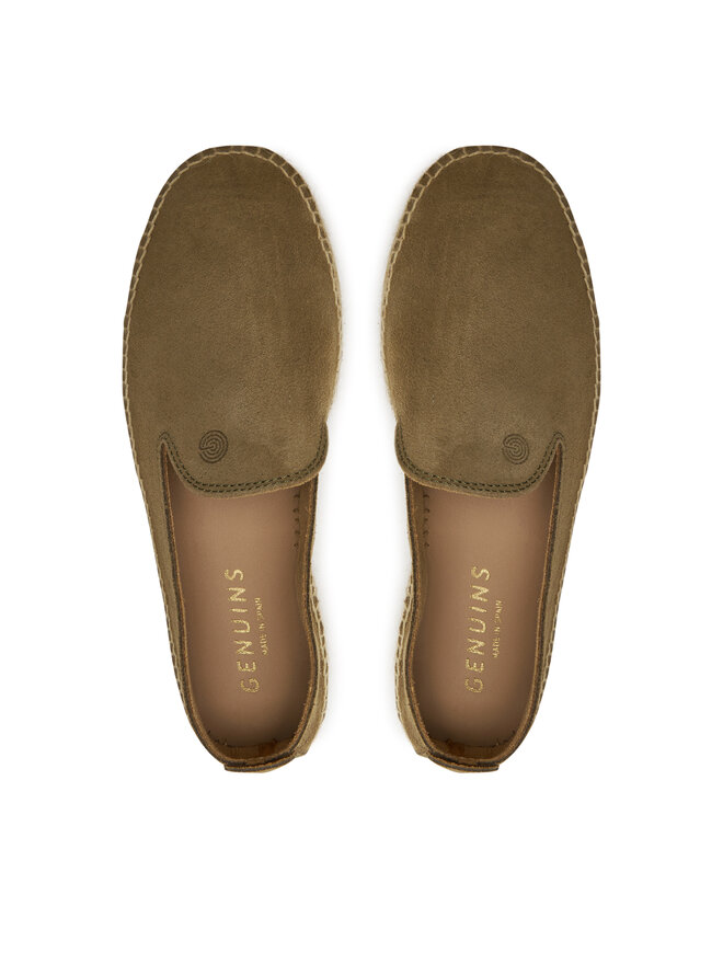 Genuins Espadryle Genuins Salines G105113 Khaki