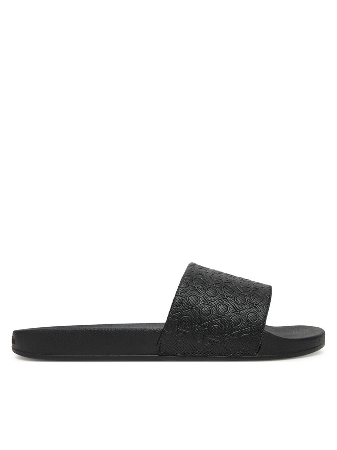 Calvin Klein Шльопанці Calvin Klein Pool Slide Mono HW0HW02541 Чорний