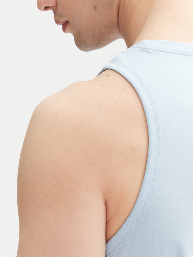 Jack&Jones Jack&Jones Майка Simon 12270462 Блакитний Regular Fit