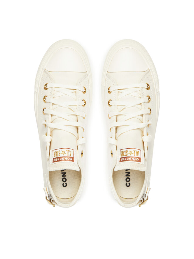 Converse Sneakers Converse Chuck Taylor All Star Lift Platform Buckle A11866C Λευκό
