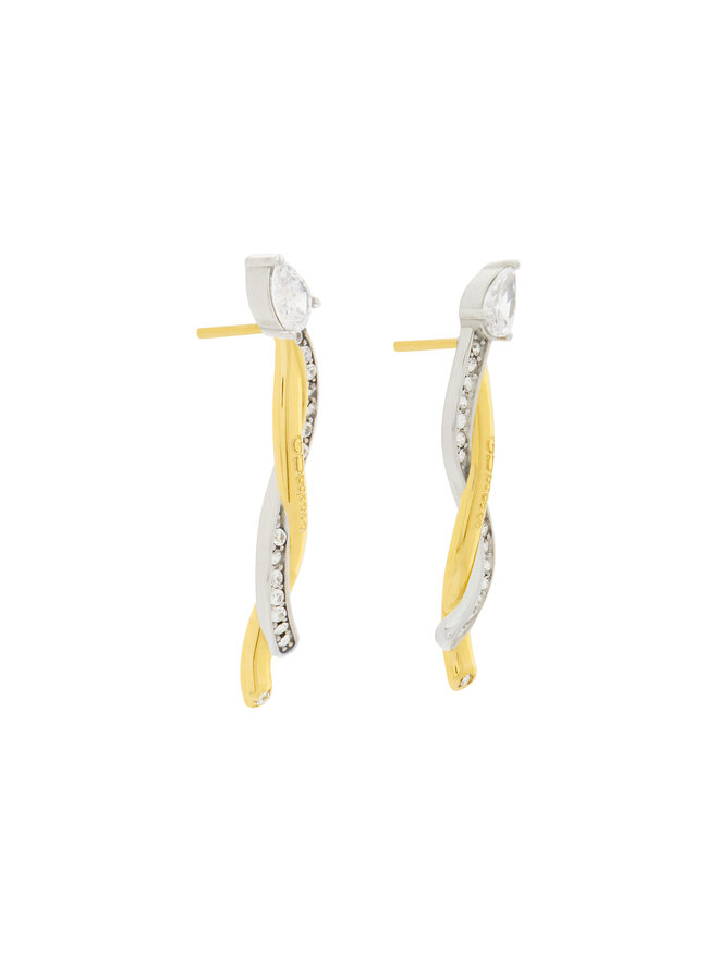Guess Kolczyki Guess JUBE05 070JW Złoty