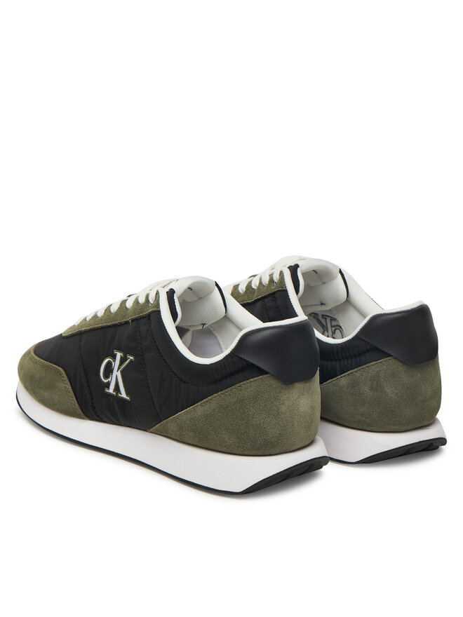 Calvin Klein Zapatillas Calvin Klein Retro Runner Ess Mix Mat YM0YM01361 Negro