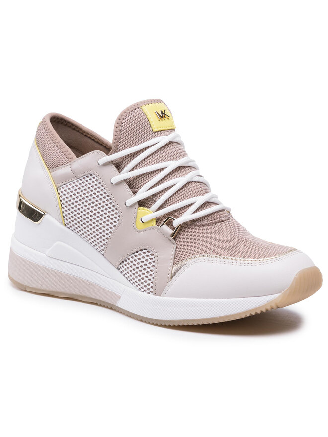 MICHAEL Michael Kors Sneakers MICHAEL Michael Kors Liv Trainer 43S1LVFS4D Beige