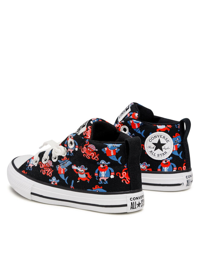 Converse Plátěnky Converse Chuck Taylor All Star Street Mid 672732C Černá